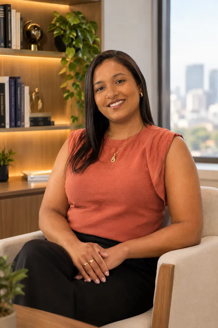 Ana Kévia, profissional de educação física