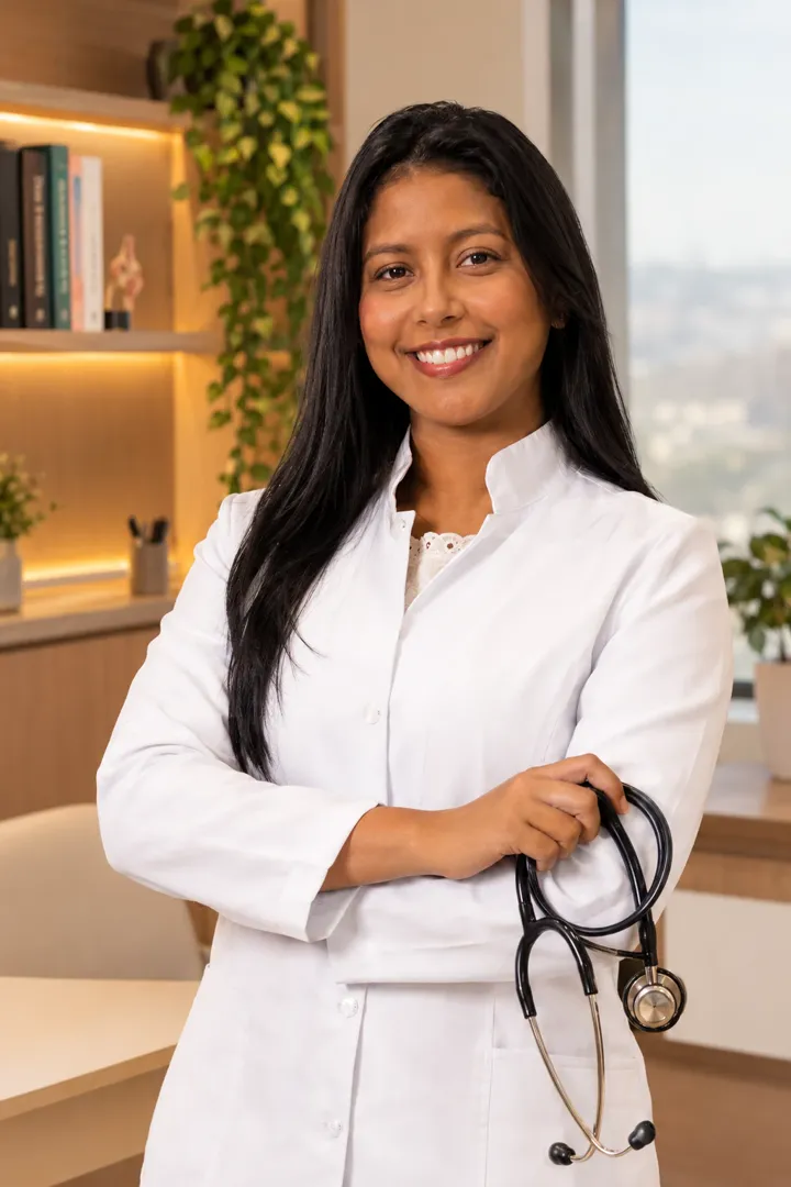 Marília Gabriela, fonoaudióloga